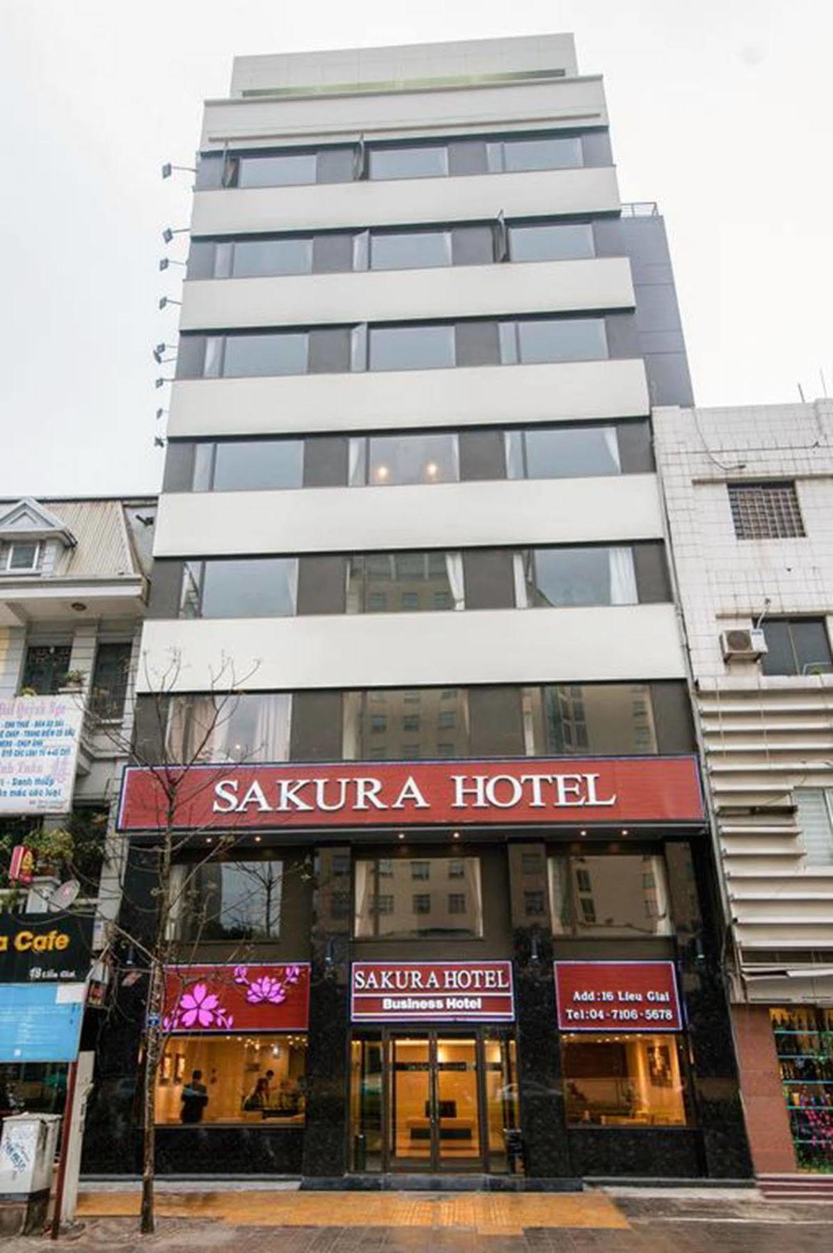 Sakura Hotel Hanoi Exterior foto